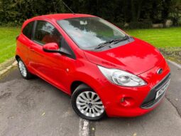 2014 FORD KA 1.2 ZETEC 3DR