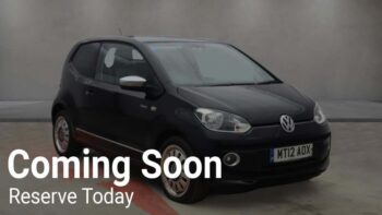 2012 VOLKSWAGEN UP! 1.0 75 UP BLACK 3DR