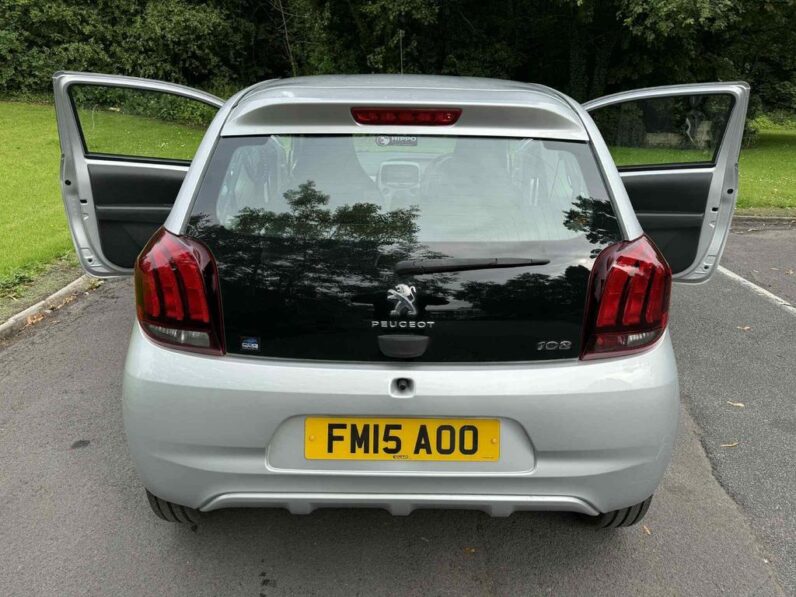 2015 Peugeot 108 1.0 VTi Active Hatchback 3dr