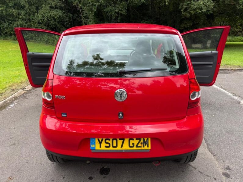 2007 Volkswagen Fox 1.2 Hatchback 3Dr
