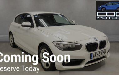 2015 Bmw 116d EFD Plus 3Dr Hatchback