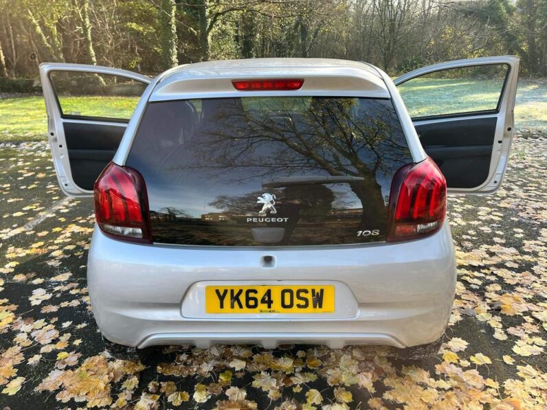 2014 Peugeot 108 1.2 VTi PureTech Allure Hatchback 3dr